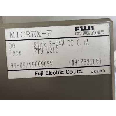 FTU221C    Fuji plc 이미지