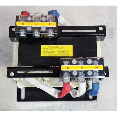 [[선진자동화]]인버터380V15KW용,미사용 출력용리액터15KW.(MODEL:MIRA3FL-15) 3P