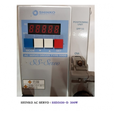 SSD5030-D     , 300w (Shinko Ac servo)SPP-5S 이미지